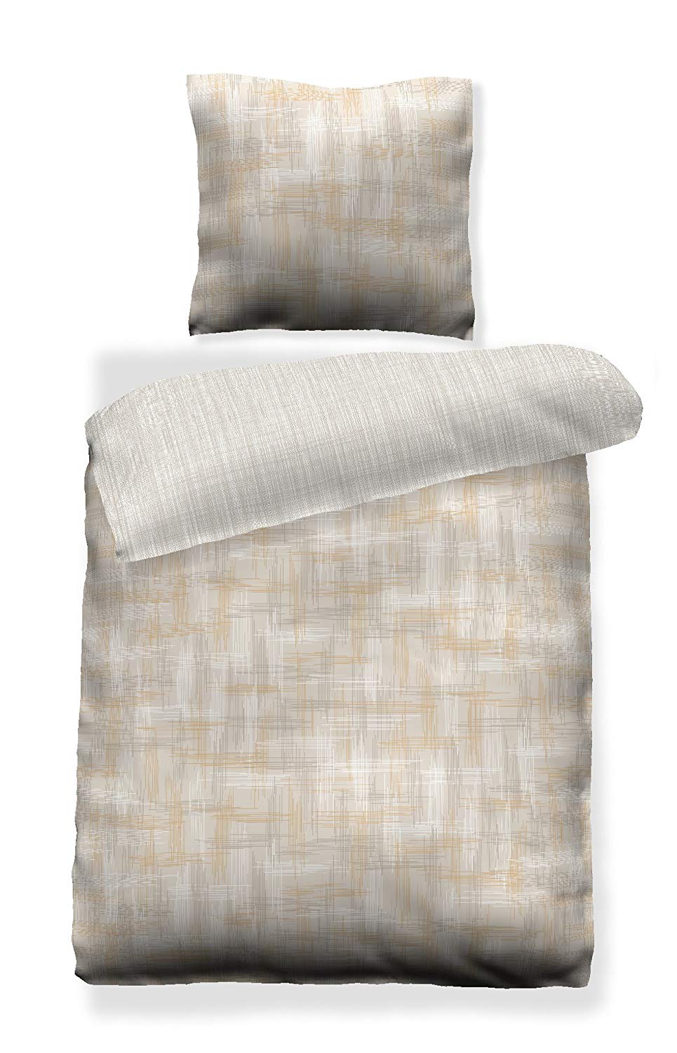 Digital Checked Beige 8801010120006,  135 x 200 + 80 x 80 cm