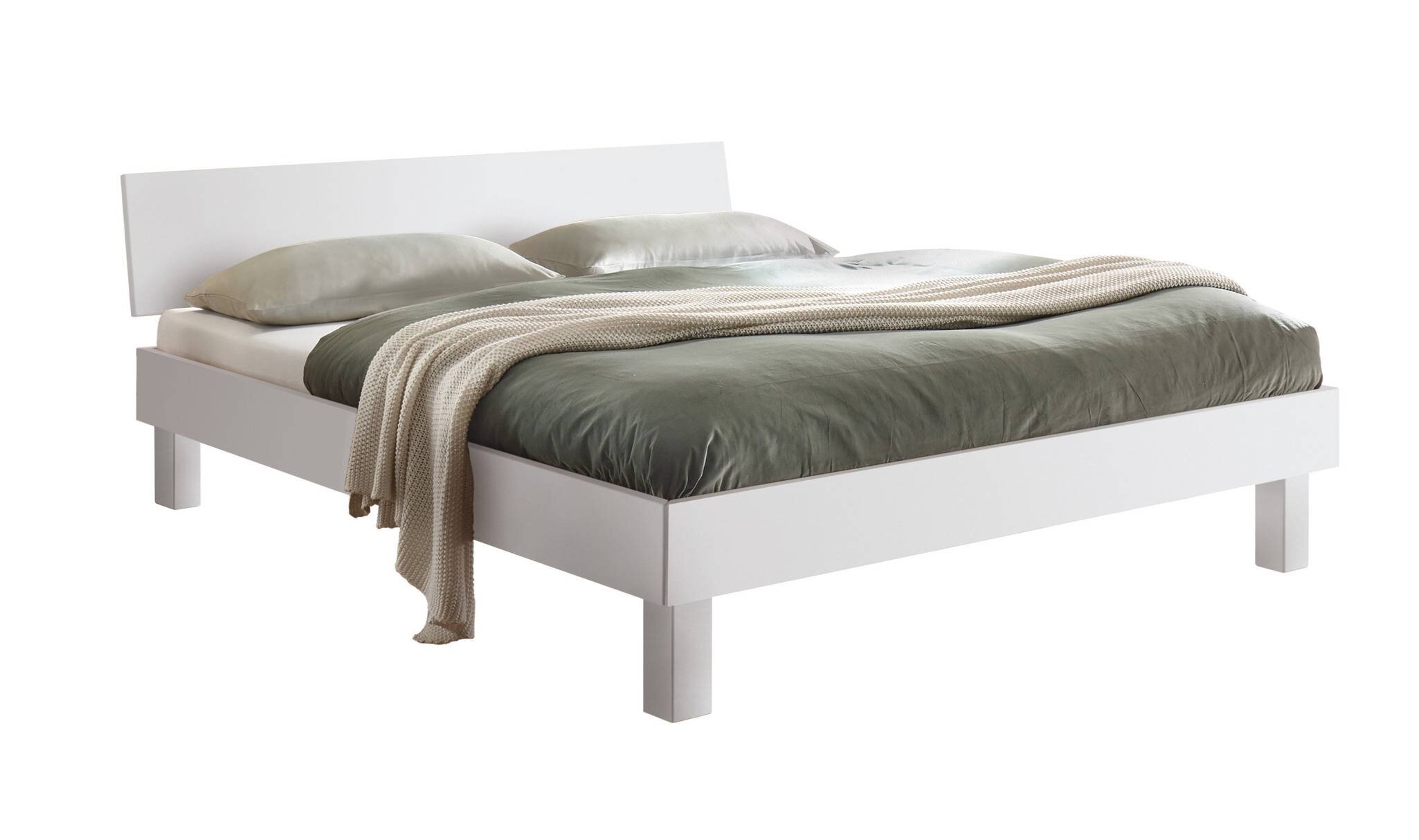 Weiss deckend, lackiert, MDF