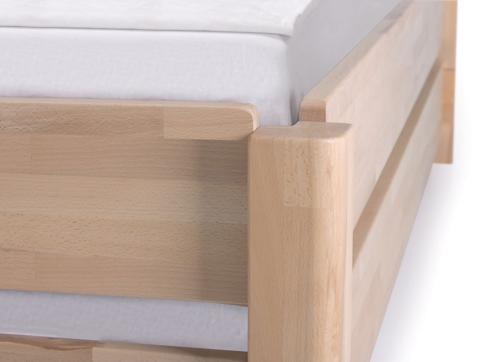 Dico Stapelbett Feldberg STB.01, Detail Eckverbindung