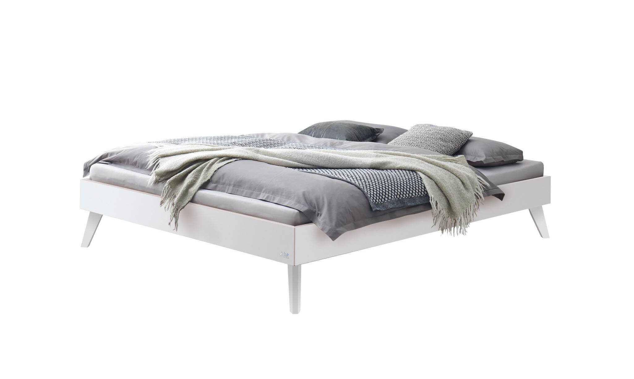 Weiss deckend, lackiert, MDF