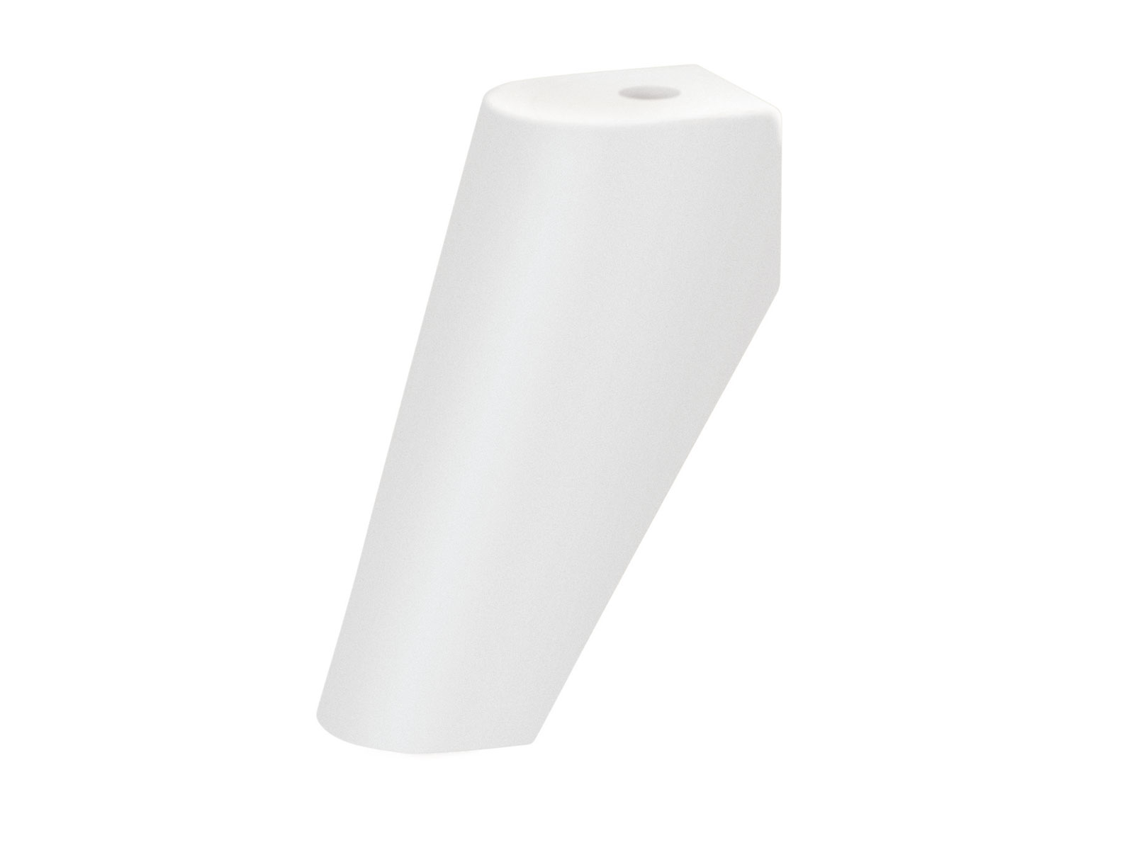 Fine-Line Füße Sima (NT/KO), Buche weiß lasiert, lackiert, 10 cm