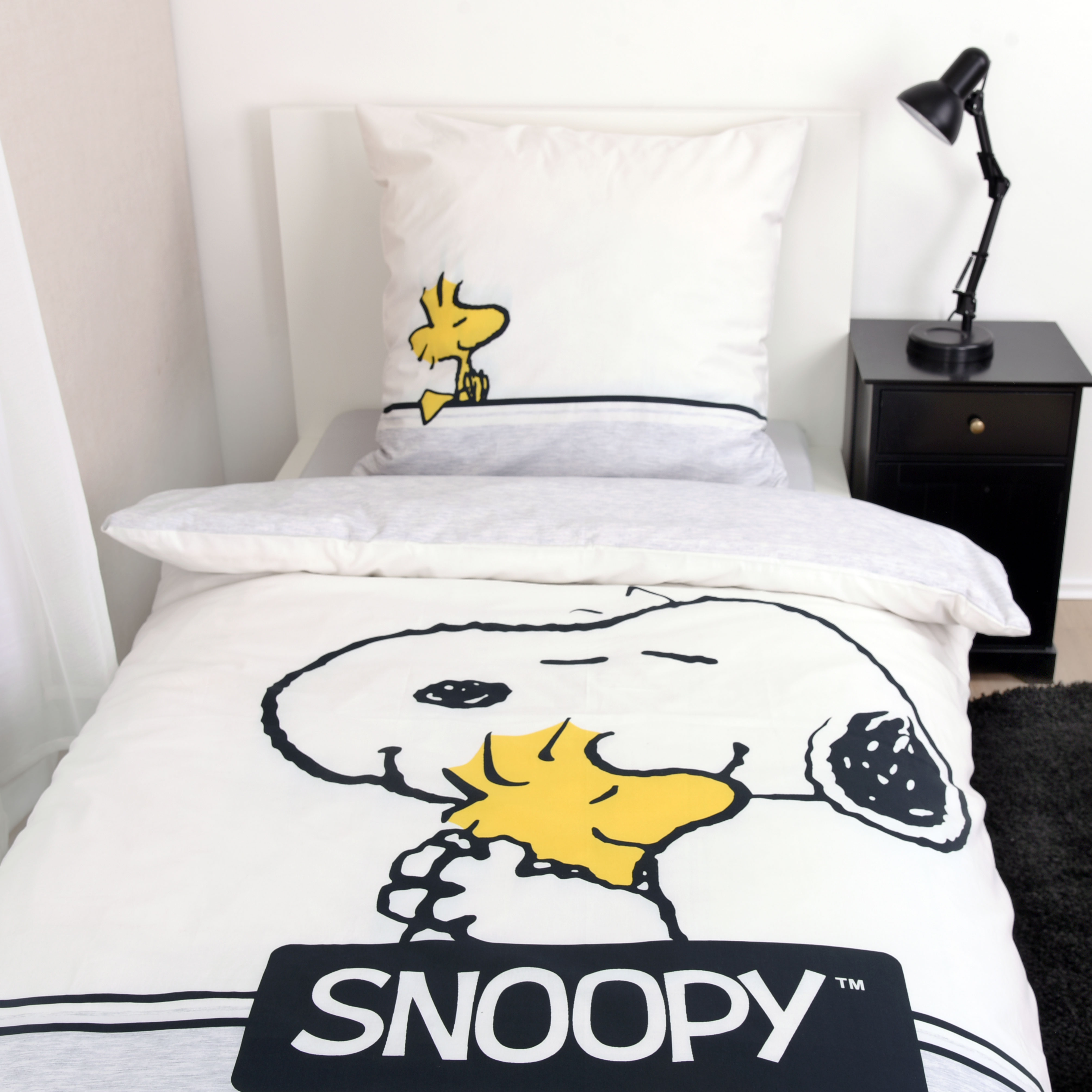 Herding Snoopy Bettwäsche-Set "Classic Grey" Renforcé 4