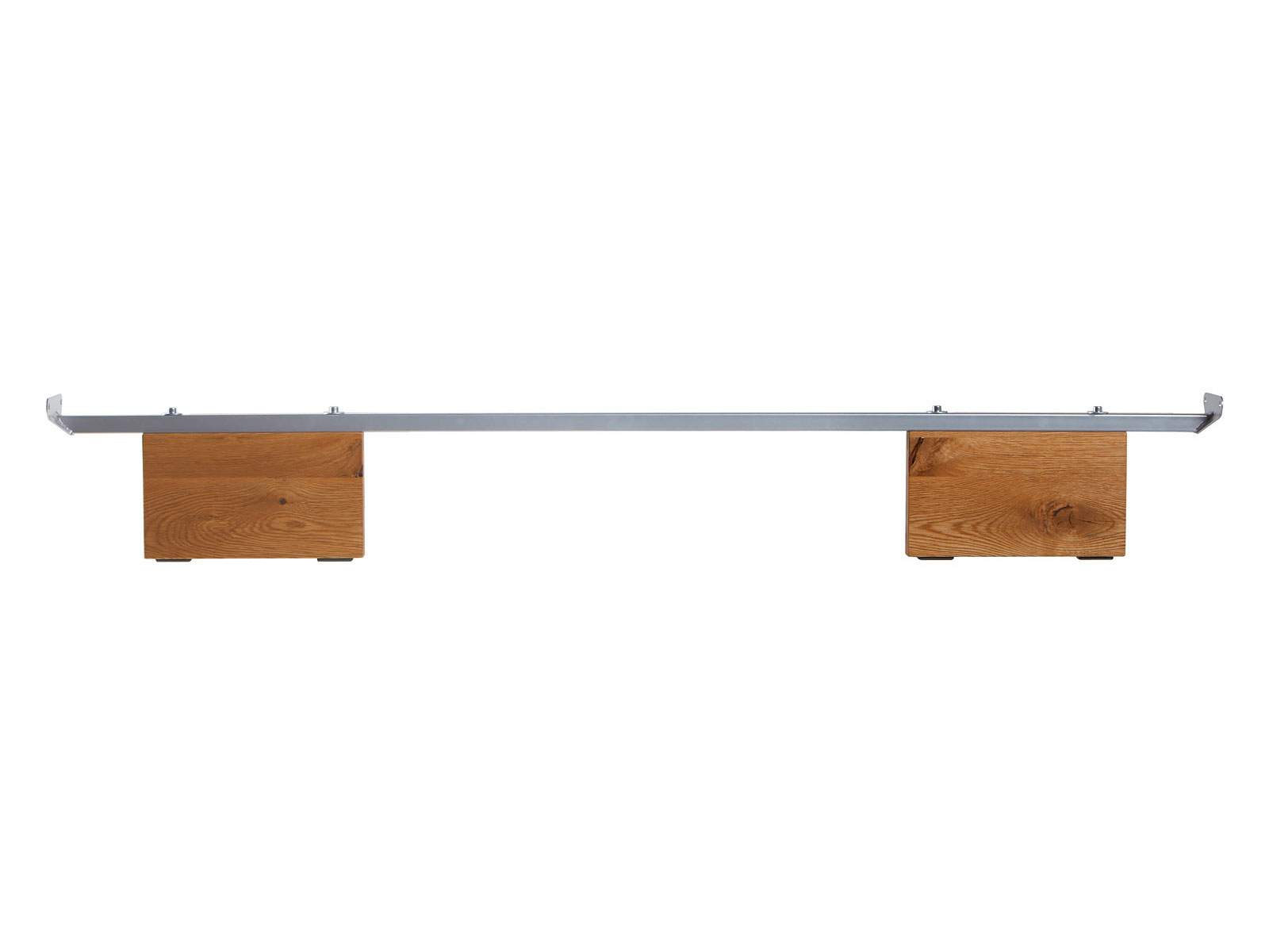 Hasena Oak-Wild Füße Vilo 20 cm, Wildeiche natur, gebürstet, geölt