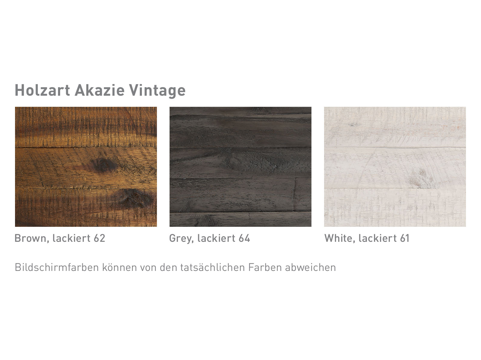 Ausführungen Holz