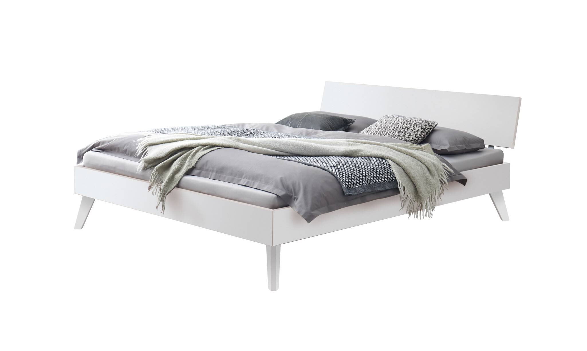 Weiss deckend, lackiert, MDF