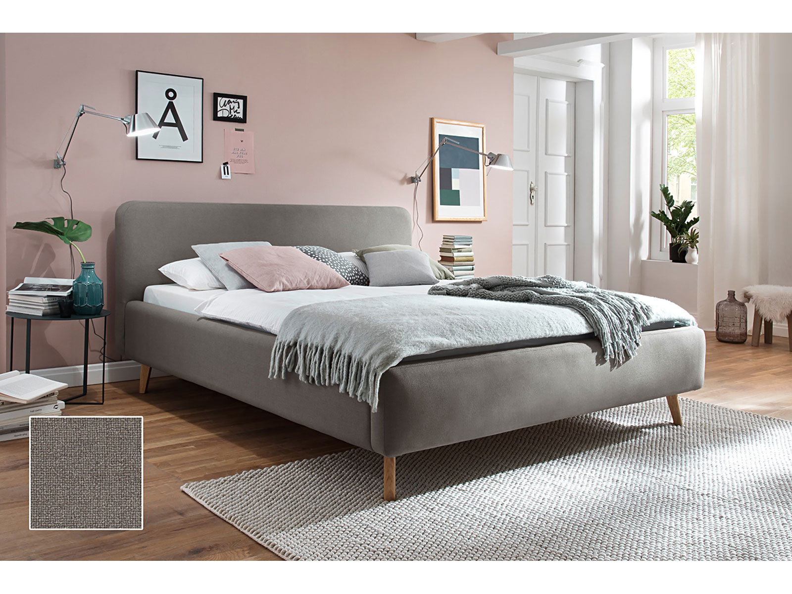 Stofffarbe Taupe