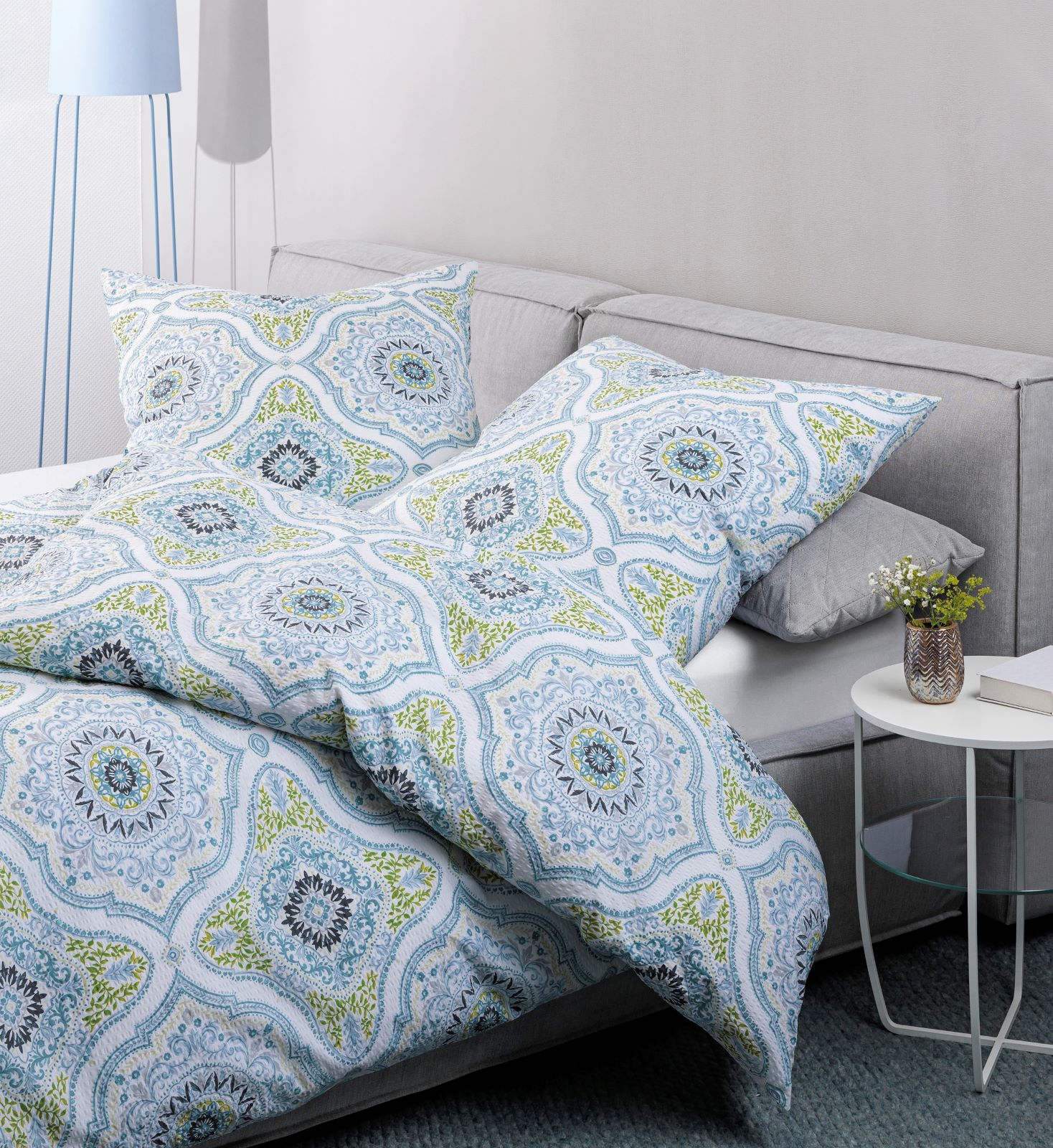 Kreideblau Limette