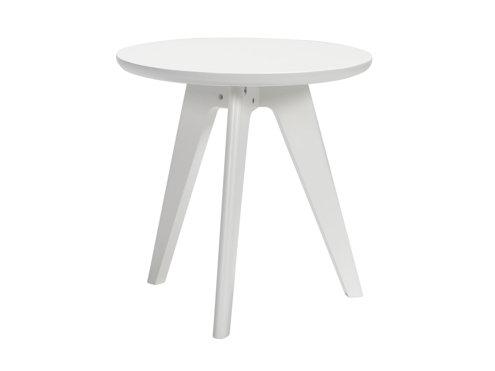 Fine-Line Nachtisch Circo, Weiss deckend, lackiert, MDF